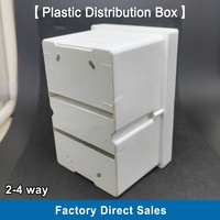 Boîtier de distribution MCB industriel monté en extérieur, étanche IP65, en plastique, marque Ruipein, origine CN ZHE, sans prises, sans tension nominale