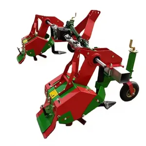 Boomgaard Grasmaaier Vierwielige Tractor 2 Rij Cultivator Roterende Grondbewerking Grasmaaier Machine Maïs Katoen Tussen Richels