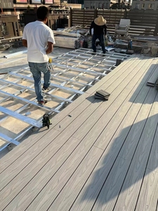 Factory Direct Wood Plastic Composite <b>Decking</b> Board Co-extrusion WPC Outdoor Anti-UV Flooring Decks - Product Image 4