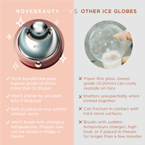 Rouleau de visage équipement de Massage <span class=keywords><strong>des</strong></span> <span class=keywords><strong>yeux</strong></span> rouleau de glace outil de Massage du visage soins de la peau bâton pour les <span class=keywords><strong>yeux</strong></span> acier inoxydable pleurer globes de glace visage beauté - Product Image 2