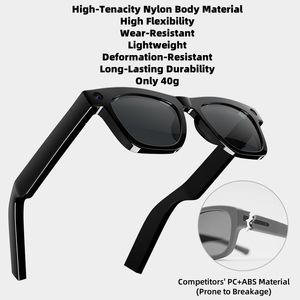 Gafas Inteligentes con IA de 8MP y Video 1080P, Almacenamiento - Gafas con Cámara Bluetooth para Grabación Manos Libres - Product Image 5