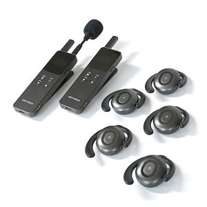 نظام توجيه جولات صوتي لاسلكي 4G طويل المدى جهاز اتصال لاسلكي صندوق شحن جهاز اتصال لاسلكي مؤتمر ربط الأذن 50 صف نطاق حديث - Product Image 1