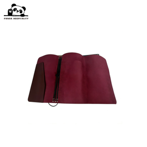 Carnets A5 en cuir PU personnalisables avec 6 anneaux et cordons élastiques pour entreprises – Vente en gros - Product Image 3