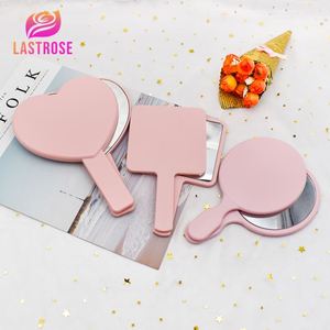 Wholesale Hand Held Vanity <b>Mirror</b> With Low MOQ Support OEM logo on the <b>Mirrors</b> - Product Image 3