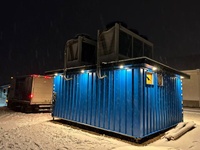 Kabinet Pendingin Hidro H200-S dengan Pemulihan Panas, Solusi Pendingin Cair Hemat Energi untuk Casing Komputer, Beban Maksimum 226KW, CE Tembaga
