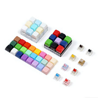 Porte-clés clavier 9 touches, clavier de jeu portable, jouet d'entraînement de la coordination œil-main, jouet anti-stress éducatif