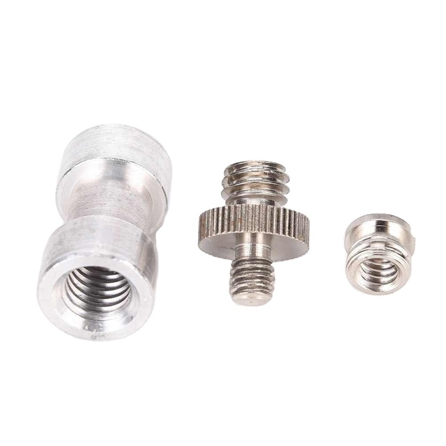 DSLR SLR Accessories 1/4 to 3/8 Wholesale Male to Female Adapter Screw Camera Tripod Accessories Kit Camera