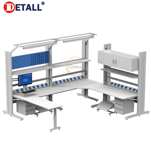 Nuevo diseño <span class=keywords><strong>de</strong></span> <span class=keywords><strong>banco</strong></span> <span class=keywords><strong>de</strong></span> <span class=keywords><strong>trabajo</strong></span> <span class=keywords><strong>para</strong></span> <span class=keywords><strong>taller</strong></span>, estación <span class=keywords><strong>de</strong></span> <span class=keywords><strong>trabajo</strong></span> electrónica modular, <span class=keywords><strong>banco</strong></span> <span class=keywords><strong>de</strong></span> <span class=keywords><strong>trabajo</strong></span> antiestático y seguro contra descargas eléctricas (ESD). - Product Image 6