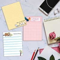 Bloc-notes personnalisé de fabrication chinoise bloc-notes animaux Pack pour collègues de bureau