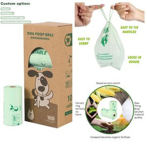 High Quality Extra Thick Biodegradable Leakproof Pet Poop Waste Bags Commercial <b>Roll</b> Bags - Product Image 1