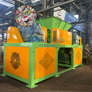 Máquina trituradora de plástico residual de doble eje Máquina trituradora de plástico - Product Image 1