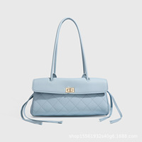 Sac fourre-tout de luxe en microfibre pour femme, style 2026, nouveau sac à bandoulière pour les trajets quotidiens, simplicité urbaine