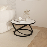 Tables et chaises de magasin traditionnelles érythréennes de nuage de jambe extérieure blanche moderne Table basse carrée de feuille