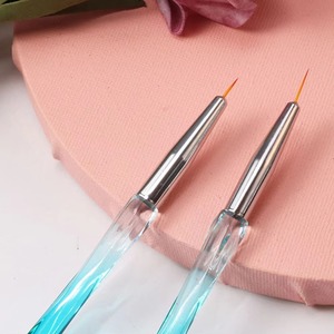10Pcs Nail Art Pen Thin Tip for Drawing Lines Flowers Patterns DIY Nail Art Detail Paint Pen Manicure Painting <b>Brush</b> Supplies - Product Image 5