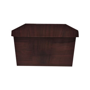 Экологичный картонный гроб в европейском стиле из гофрированной бумаги для взрослых детей или домашних животных, аксессуар для кремации для Картонных Шкатулок - Product Image 3