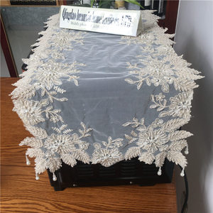 <span class=keywords><strong>Mantel</strong></span> bordado a mano de 16 piezas y corredores <span class=keywords><strong>mantel</strong></span> de boda hecho a mano <span class=keywords><strong>para</strong></span> fiestas de bodas - Product Image 3