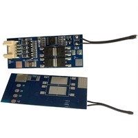 Module BMS PCM 4S LiFePO4 5A 10A 20A avec capteur de température et équilibrage pour batterie lithium, idéal pour éclairage solaire LED de rue