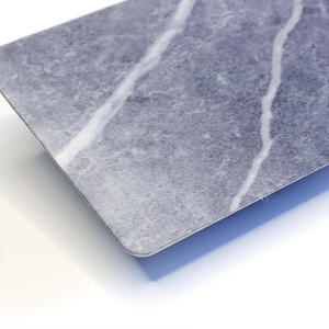 Panneau mural en tôle d'acier inoxydable laminée marbrée Feuille de métal décorative 201 304 Décoration murale en acier inoxydable Elle - Product Image 5