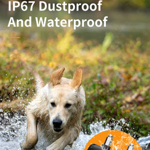 Collier anti-aboiement électrique réfléchissant en TPU imperméable, télécommande rechargeable, choc, vibration, statique, anti-aboiement, entraînement - Product Image 3