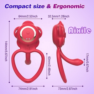 Vibrador con Control Remoto por Aplicación para Parejas, Juguetes Sexuales para Adultos, Bragas Vibratorias, Estimulador de Clítoris y Punto G, Anillo para Pene - Product Image 6