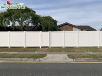 6x8 White PVC Privacy Fence Vinyl Fence Panels 8ft Outdoor