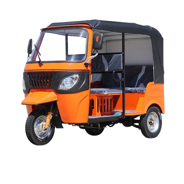 2026 Tvs Bajaj Taxi 200cc Gasoline Passenger Tuk Tuk 3 Wheel Tricycle