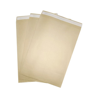 Sacs d'expédition en papier kraft en gros pour usine, enveloppes professionnelles vierges en papier brun A3 A4 A5 - Product Image 4