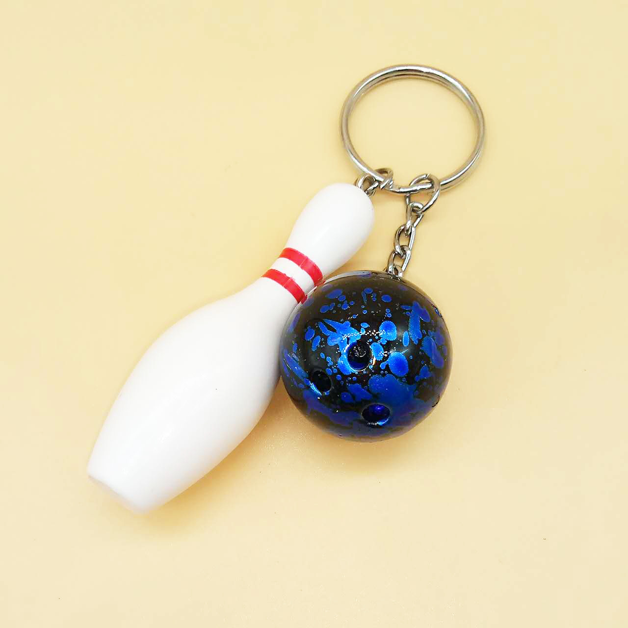 6 Mini Llaveros De Bolos Súper Chulos – Colgante Deportivo Ideal Para Regalar A Niños