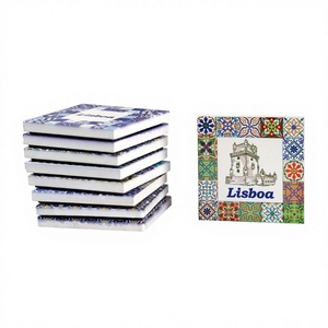 Azulejo Portugués Personalizable con Impresión UV, Cuadrado de 5.5cm, 0.6cm de Grosor, Impermeable, Venta al por Mayor de Fábrica, para Bodas, Lisboa, Porto - Product Image 2