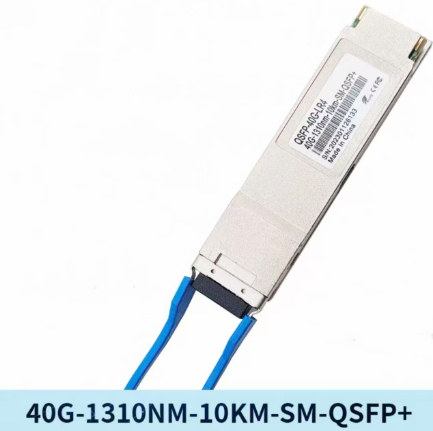 Good Price High Quality 40G QSFP+LR4 Optical Transceiver Fiber Module 10KM High-Tech Single Mode Aluminum China Stock