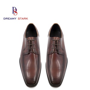 Chaussures Oxford de luxe pour hommes, fabriquées à la main, design unique, durables, de haute qualité italienne, vintage, confortables, légères, respirantes, en cuir véritable pour l'automne - Product Image 4