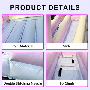 <span class=keywords><strong>Château</strong></span> gonflable rose pour enfants en bas âge et jeunes enfants, pour fêtes intérieures et extérieures, qualité commerciale - Product Image 6