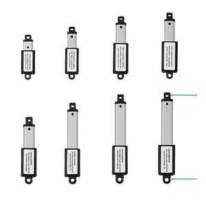 12 वी 24 वी स्टेनलेस स्टील ट्यूबलर पेन प्रकार इलेक्ट्रिक रैखिक एक्टोरेटर 10/17.5/21/25/30/50/75/100 एमस्ट्रोक धातु सामग्री एक्टोरेटर - Product Image 1