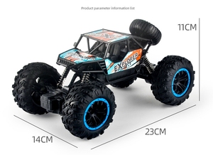 Coche de Juguete Teledirigido 2.4G a Escala 1:18 de Gran Tamaño Todoterreno, Vehículo RC de Campo Traviesa, Coche de Acrobacias RC para Regalos de Juguete para Niños - Product Image 4