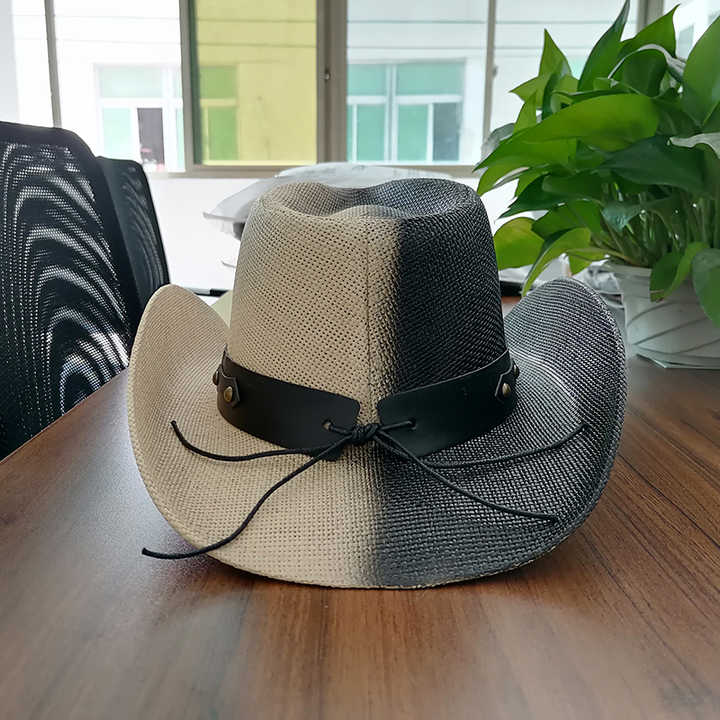 Cappello Panama Uomo In Paglia - Stile Fedora Anni '20, Da Spiaggia E Estate