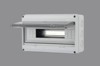 Harga grosir HT plastik ABS 2 3 5 8 12 cara Panel listrik transparan kotak distribusi penutup
