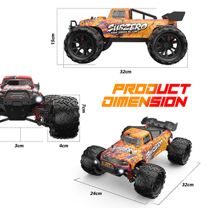 Mới nhất 2.4GHz 4WD điều khiển từ xa RC đua xe đồ chơi quy mô 1/16 40 + MPH tốc độ cao xe ô tô cho người lớn bao gồm cáp USB gói - Product Image 5