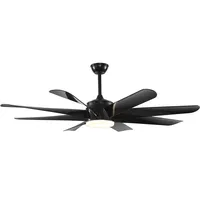 Breezelux - Large Size Remote Ceiling Fan with Light