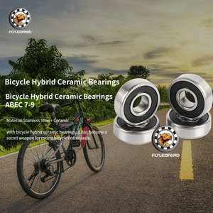 Rodamiento de Eje de Bicicleta Flyleopard S6803 con Doble Sellado, 17x26x5mm, Rodamiento de Bolas de Cerámica de Acero Inoxidable - Product Image 3