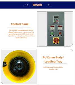 آلة تشطيب بالطرد المركزي مع محرك ومضخة - معدات طحن متعددة الوظائف ذات مستوى أمان عالٍ بقوة 0.75 كيلوواط - Product Image 6