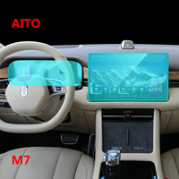 Protection d'écran en verre AGC japonais 9H de qualité AAA pour voiture, anti-rayures, anti-traces de doigts, 2.5D, 0.3mm, pour AITO M9/M7/M5