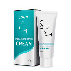 Crème dépilatoire biologique infusée aux herbes Épilation faciale indolore et lissante des sourcils pour hommes femmes Marque privée Soins du menton - Product Image 2