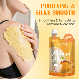 <span class=keywords><strong>Gommage</strong></span> Corporel au Sel de Bain à la Mangue Marque Blanche : Exfolie et Lubrifie la Peau pour le Corps, les Mains, les Pieds et les Zones du Maillot de Bain - Product Image 3