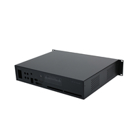 Châssis en acier galvanisé 2U pour rack de 19 pouces, serveur rackable, amplificateur, boîtier électronique, équipement de test, échange de données, industriel