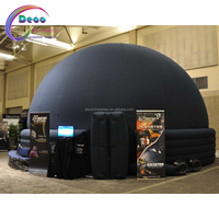 Personnalisé Gonflable Portatif à la maison de dôme de projection tente de planétarium pour le Cinéma Numérique Projecteur D'étoiles