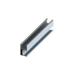 Profilo di estrusione su misura esterno esterno lato esterno montaggio ringhiera in alluminio