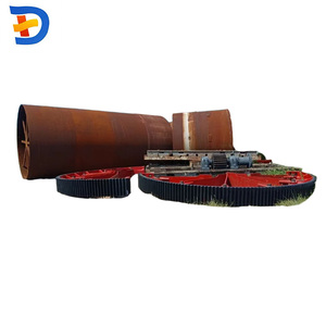 Gebruikte calcinatie-draaikiln voor cementfabriek, uitgerust met tandwielmotor, energiebesparend, 380V/400V/220V, van Hubei fabriek. - Product Image 3