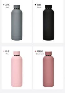 Vaso Térmico de Acero Inoxidable de 500 ml con Diseño de Logotipo Personalizado, Botella de Agua Portátil de Doble Pared con Aislamiento al Vacío, Boca Pequeña, Reutilizable - Product Image 3