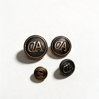 Kancing Jahit Berkualitas Tinggi, Dapat Disesuaikan, Ramah Lingkungan, dari Paduan Seng dengan Lapisan Elektroplating, Dapat Dicuci, untuk Pakaian, Model OWENIDEA