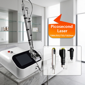 เครื่องเลเซอร์กำจัดรอยสักแบบพิโกเซคันด์ Q-Switched Pico NdYag ความยาวคลื่น 1064 532 นาโนเมตร สำหรับใช้งานเชิงพาณิชย์ พร้อมโลโก้สั่งทำได้ - Product Image 1